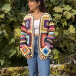Mosaic crochet vest - handgemaakt bij Loom & Loop