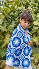 Seastar crochet vest stijldetail - Loom & Loop