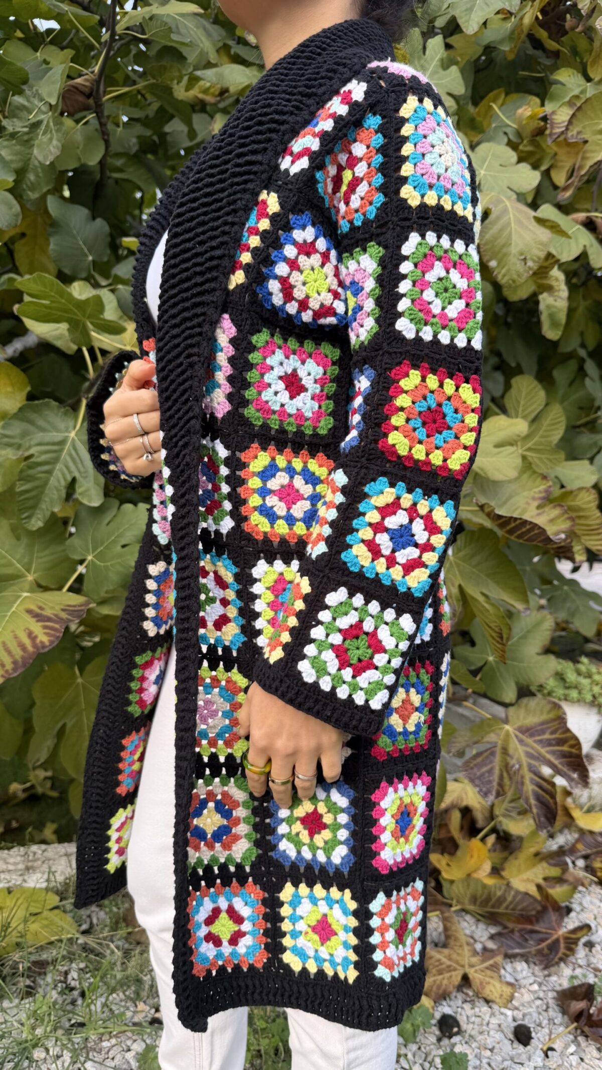 Eclipse crochet vest foto 4 - Loom & Loop