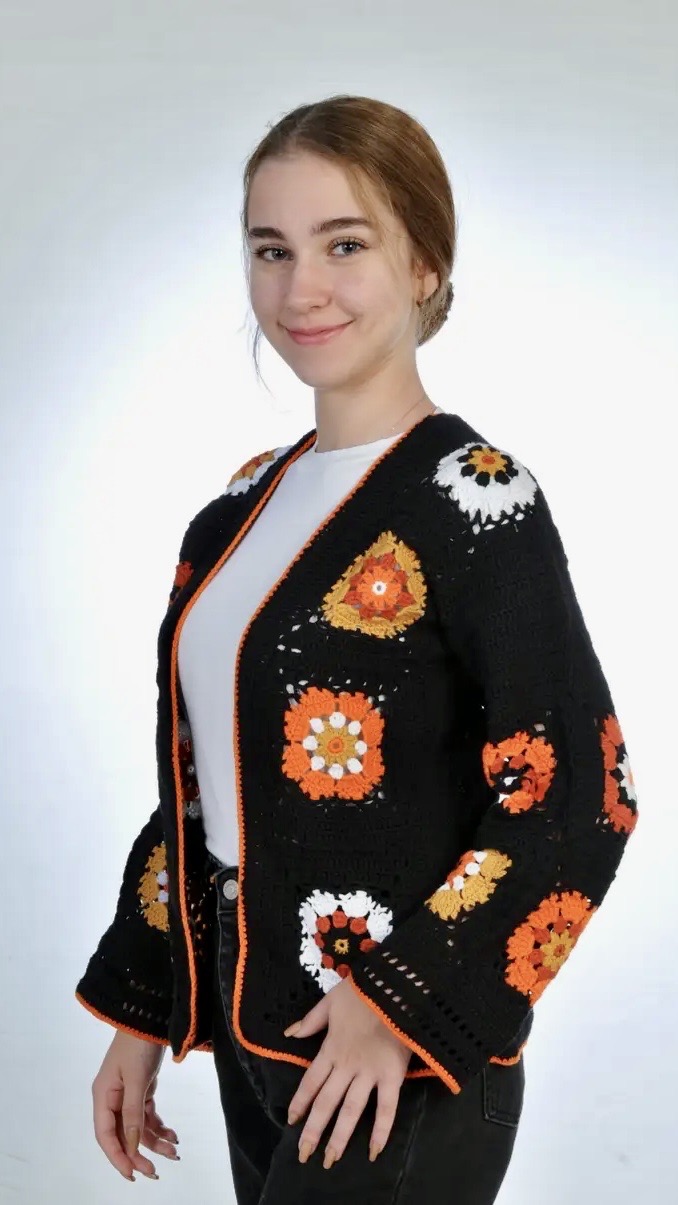 Marigold crochet vest - handgemaakt bij Loom & Loop