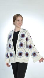 Moonflower crochet vest - handgemaakt bij Loom & Loop