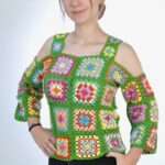 Meadow crochet top - handgemaakt bij Loom & Loop