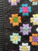 Midnight Floral crochet top stijldetail - Loom & Loop