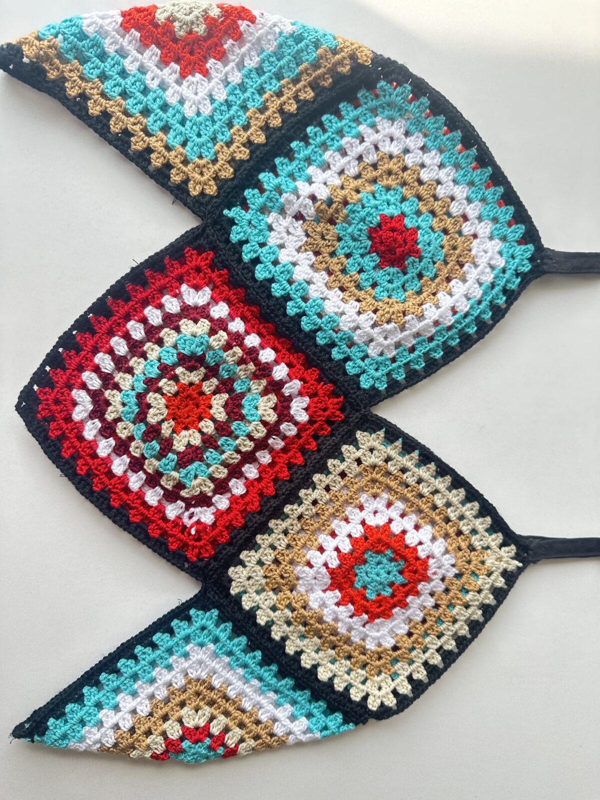 Owl crochet bikini top foto 3 - Loom & Loop