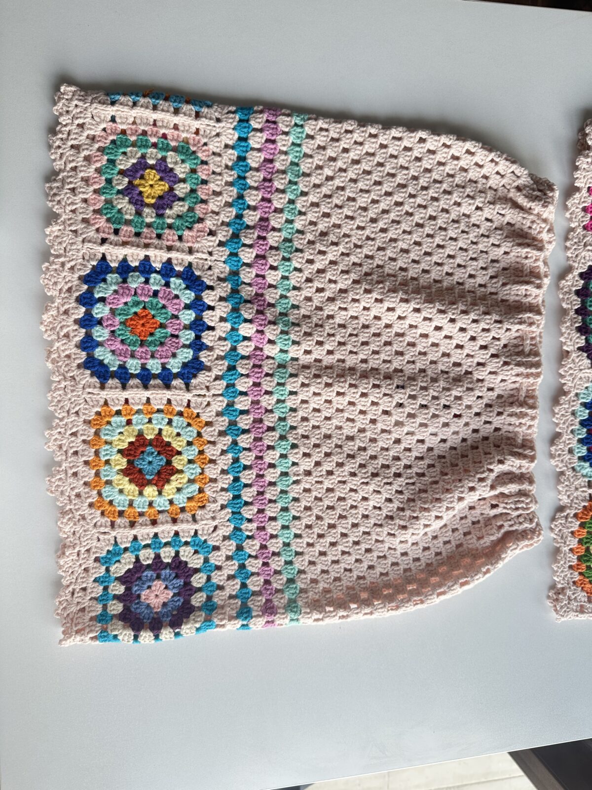 Ivory Bloom crochet set close-up - Loom & Loop