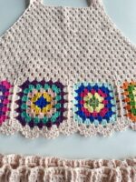 Ivory Bloom crochet set foto 4 - Loom & Loop